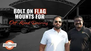 BOLT ON FLAG MOUNTS for OFF-ROAD Driving  | DUBAI OFFROADERS