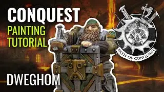 #PathOfConquest Dweghom Miniature Painting Tutorial