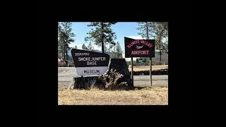 Touring Siskiyou Smokejumper Base Museum in Cave Junction Oregon- with former smokejumper Gary Buck.