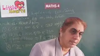 CLASS 4 MATHS CHAPTER 6 DIVISION PART 2  ONLINE VIDEO