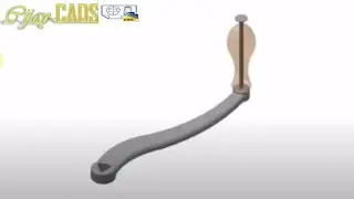 AUTODESK INVENTOR -how to design a food grinder handle
