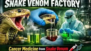 🐍🏭 Inside the Modern Snake Venom Factory | Cancer Medicine from Snake Venom 💉🧬