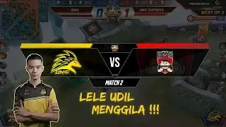 LELE UDIL MENGGILA!! - ONIC VS IDNS MATCH 2 MSC 2019