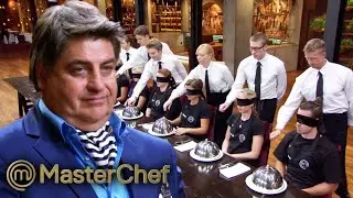 How to Identify 23 Ingredients... Blindfolded! | MasterChef Australia