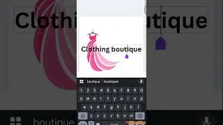 Day 19 | Clothing Boutique Logo Design | Elegant Fashion Brand Identity
