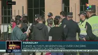 Paraguay | Climate activists, residents rally over concerns about integrity of Lake Ypacarai