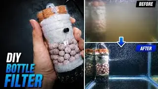 Aquarium internal filter DIY | DIY filter for fish tank | DIY aquarium filter