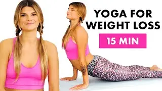 Yoga for Weight Loss, Full ABS & Core Strength Workout w/ Brooke! Beginners At Home!