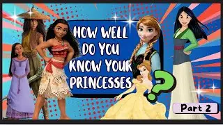 ONLY TRUE Disney Fans Can Score 30/30! Disney Princess Quiz Part 2