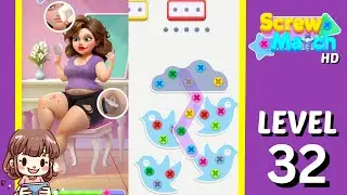 Screw Match Level 32 Solution Walkthrough