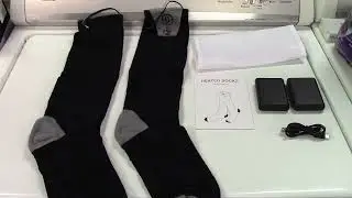 Обзор носков с подогревом ChieAdt и управлением через приложение