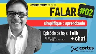 TALK + CHAT - Os Diversos verbos FALAR em INGLÊS  - Part #02  |  Corte do Tio Beto