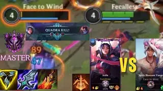 Mid Irelia vs Yasuo | Wild Rift Full Gameplay | Season 12 Rank Master-Grandmaster