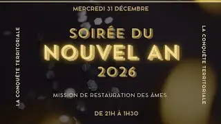 MI.RE.A Tv | SOIR&Eacute;E DU NOUVEL AN 2026 | 31 D&Eacute;CEMBRE 2025 - LA CONQU&Ecirc;TE TERRITORIALE 