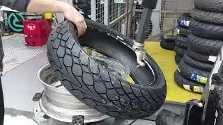 New Dunlop Mutant on Buell