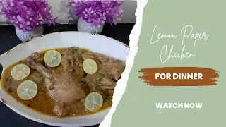 Lemon Paper Chicken #recipe #viralvideo 