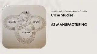Case Study 3 Manufacturing Leadership is a Philosophy