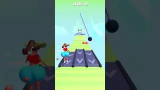 BOUNCE BIG 👸🍑🍌 All Level Gameplay Walkthrough #shorts