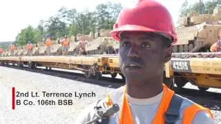 155th ABCT Rail Loading to NTC