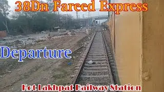 38Dn Fareed Express Departure From Kot Lakhpat Railway Station