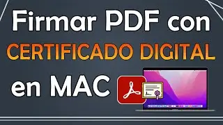 Firmar PDF con certificado digital en MAC