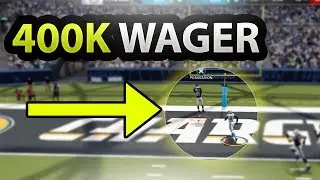 400K WAGER | IM BACK | Madden 17 Ultimate Team Wager Match