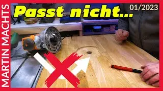 Einbau der Triton Oberfräse in den Frästisch - #martinmachts #005 01/2023