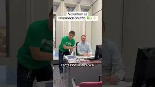 Volunteer at Shamrock Shuffle 2025 pt 1