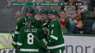 Bemidji State Men's Hockey Highlights at Northern Michigan (Jan. 31, 2026)
