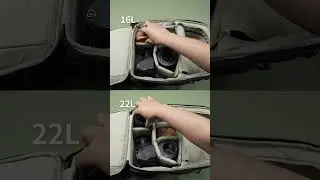OneGo Lite 16L vs 22L &mdash; Which Size Fits Your Story?