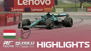F1 25 - HUNGRIA - HUNGARORING 🇨🇦 | RFR LEAGUE - GRID CASCO  - ETAPA 6 - T4 HIGHLIGHTS