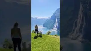 Living the dream in Geiranger, Norway