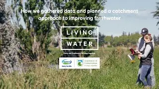How Living Water gathered data and planned a catchment approach to improving freshwater