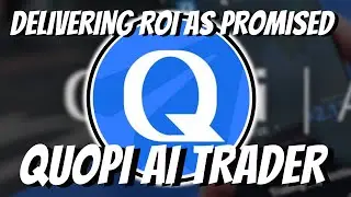 Maximizing Returns with Quopi AI Trader | Best Staking Platform Low Risk / High ROI 🔥#cryptogems