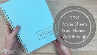 2021 Power Sheets Goal Planner Walkthrough