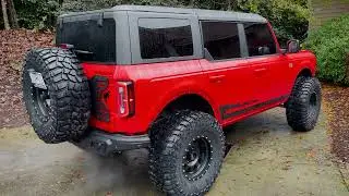 2021 Bronco Wildtrak Muffler Delete 2.7 Twin Turbo