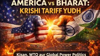 America vs Bharat: Krishi Tariff Yudh | Farmers, WTO & Global Trade Politics Explained