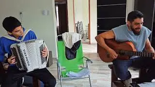 Perro, amor, explota - La Bersuit - Cover con acordeón - con Ariel Buschhammer