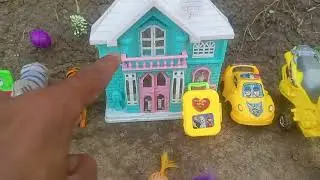 Lion Monkey baby bear Animals colours | Barbie doll daily life routine | chinku minku waqartoys 117
