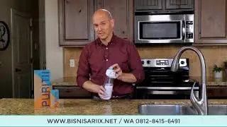 TUTORIAL BOTOL FILTER PURITII WATER ARIIX | WA 0812 8415 6491