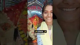 GRWM for navratri #minivlog #grwm #viral #nursing #bhavanimaa