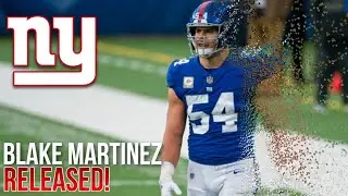 BREAKING: New York Giants RELEASE LB Blake Martinez!!