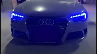 Upgrade car headlight for AUDI A4 2013-2016 CarJust plug and play,no need coding