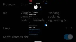 How to add the Threads shortcut/badge to your Instagram page