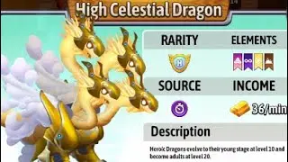 Dragon City - Heroic Dragon #20 - High Celestial Dragon
