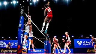 Fantastic Zuzanna Górecka | Best Volleyball Actions | VNL 2021 | HD |
