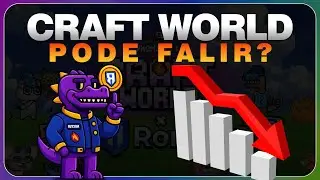 Craft World pode falir? Minha an&aacute;lise sobre a queda do jogo