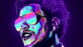 Retro Futuristic Portrait - Timelapse - The Weeknd Fan Art ( Skillshare Class )