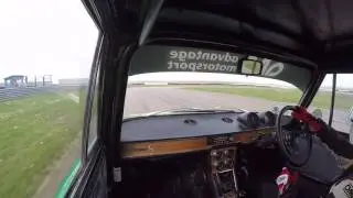 Philip Stader 1968 Alfa Romeo Berlina - BARC Rockingham Sprint 26 March 2017