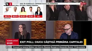 PRIMELE DECLARAȚII CĂTĂLIN DRULĂ, DUPĂ REZULTATELE EXIT-POLL. Știri B1TV_7 dec. 2025